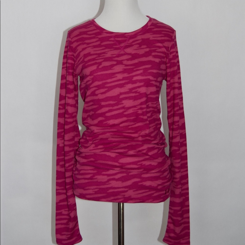 Under Armour Pink Camo Midlayer too